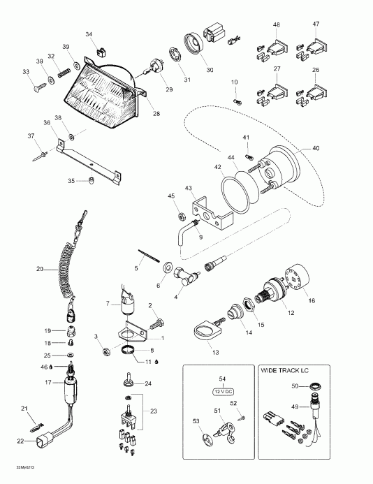  Skidoo Skandic 500/600, 2002 - Electrical System