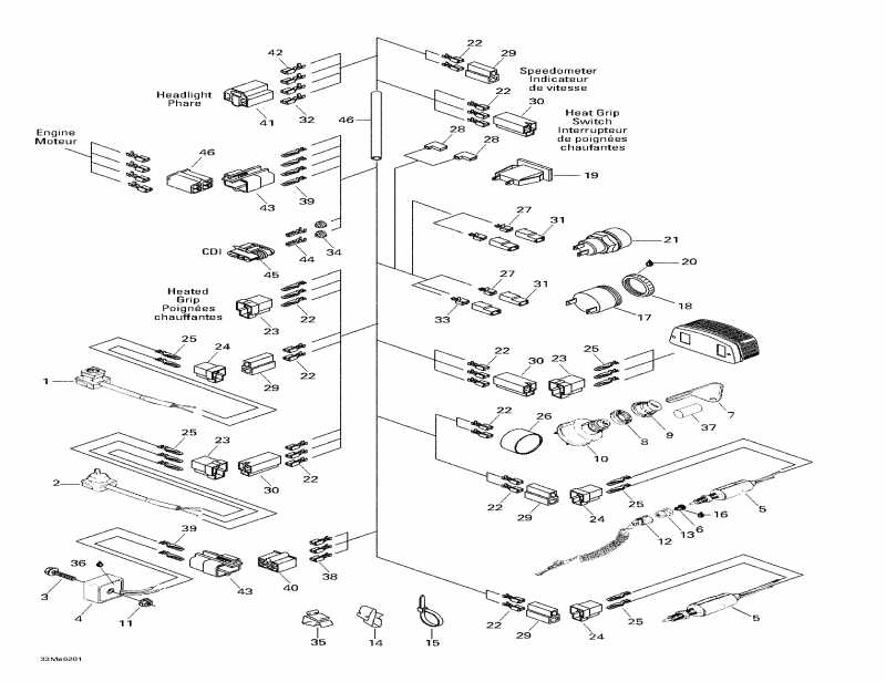 Ski Doo Tundra R, 2002  - Electrical System