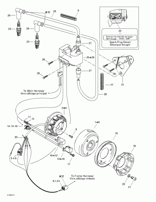 �������� Skidoo ����������� Grand Touring 380 F/550 F, 2003 - �������