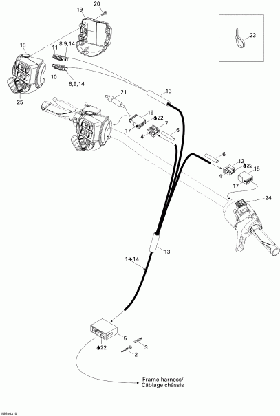 Ski Doo Grand Touring 500/600/700, 2003 -   System