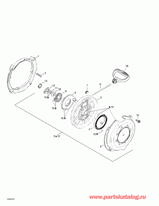 snowmobile Ski Doo - Rewind 