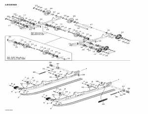 08- ������ �������� (legend) (08- Rear Suspension (legend))
