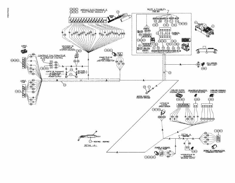 snowmobile  Legend V-1000, 2003 - Frame Harness