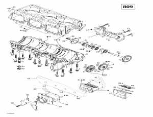 01-  ,  ,   (01- Crankcase, Reed Valve, Water Pump)