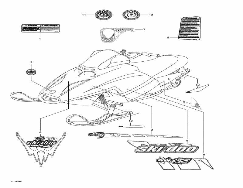  Skidoo Mini Z, 2003  - 