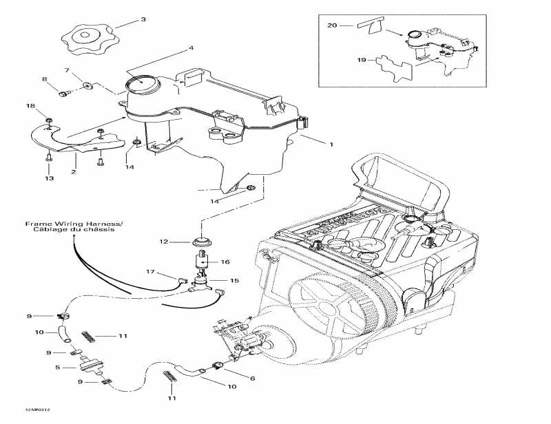 BRP - Oil Tank And Support