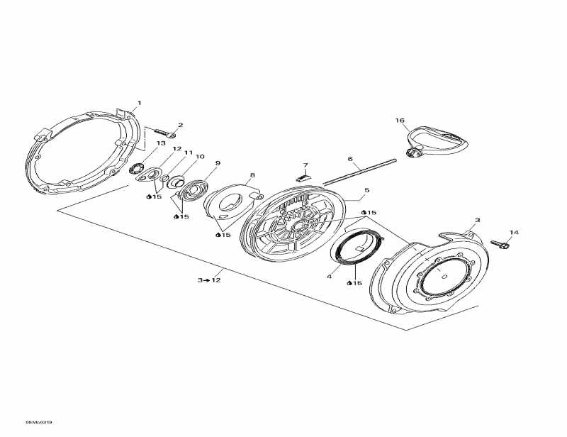   Skandic LT 440F, 2003  - Rewind 