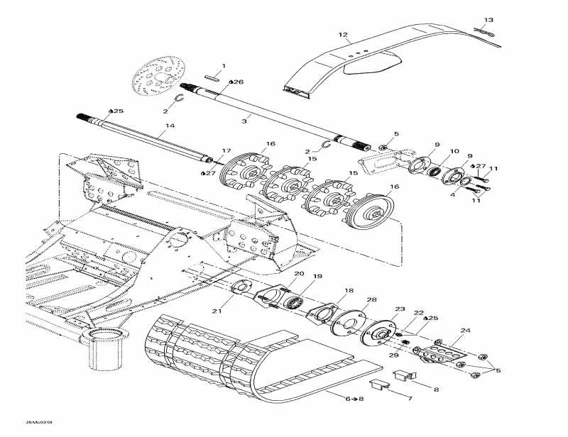 Skidoo - Drive Axle And Track