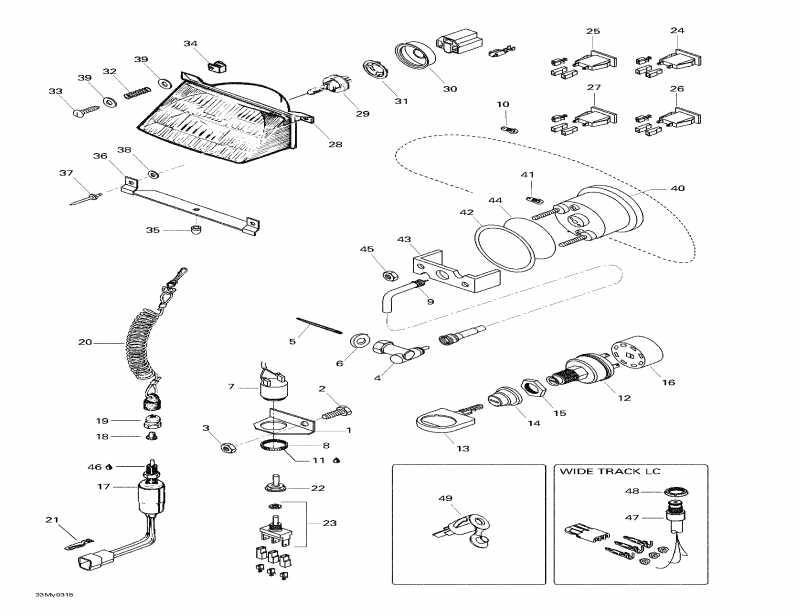 �������� BRP SkiDoo Skandic Super Wide Track 500 F, 2003 - ��������� System