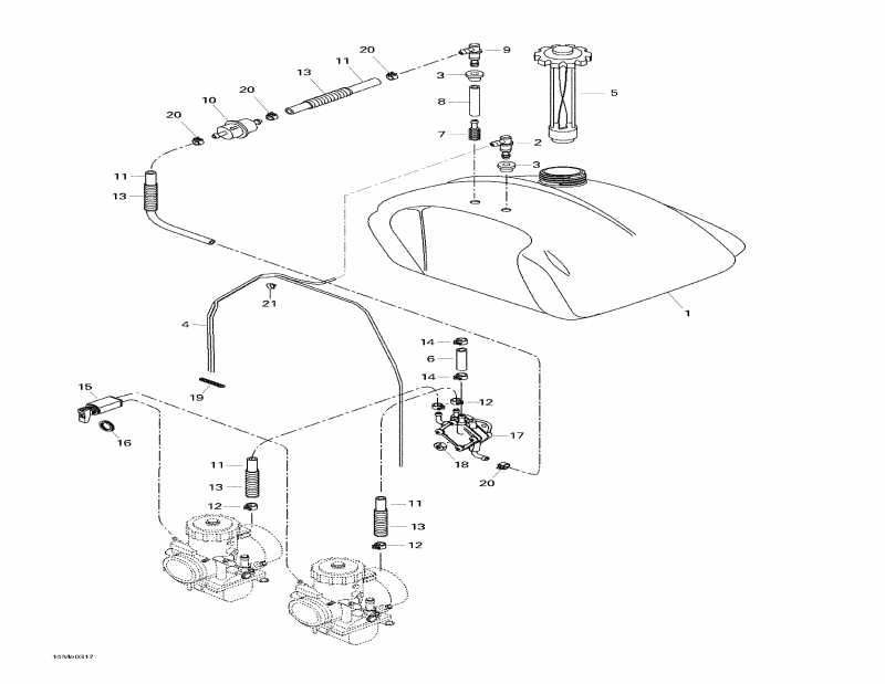 snowmobile Ski Doo Skandic SUV 600, 2003  -  