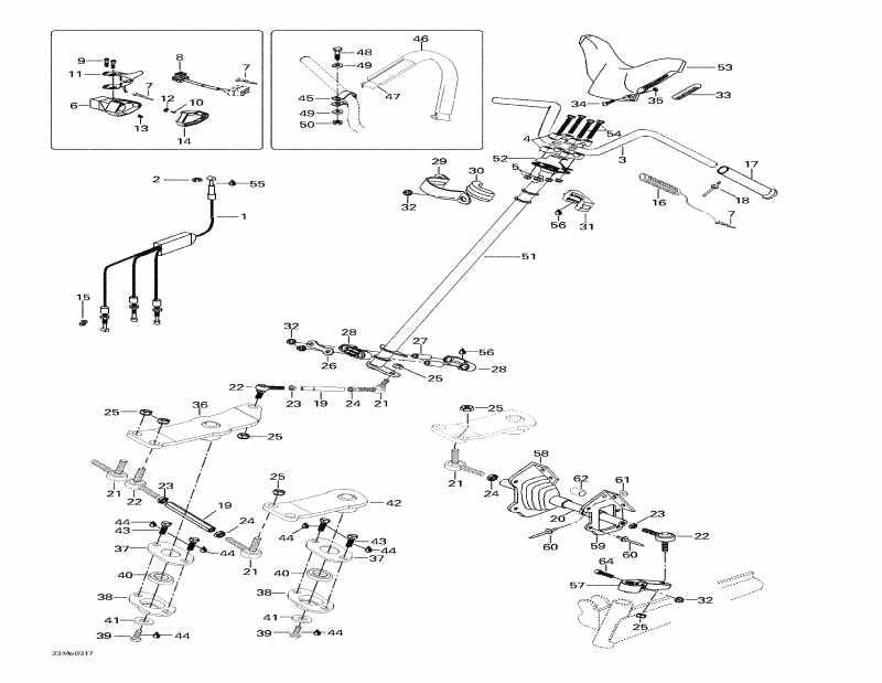 snowmobile  Skandic SUV 600, 2003 - ������� ������� System