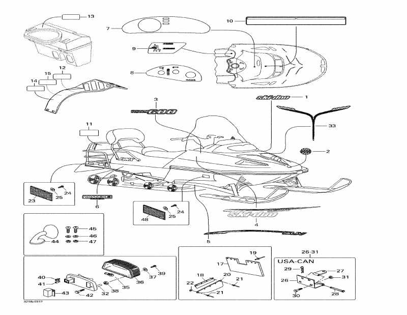 �������� SKIDOO Skandic SUV 600, 2003 ������ - �������� � ����������