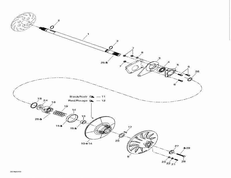  Ski-doo - Driven Pulley