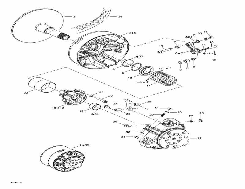 �������� BRP ������ Summit X 800 HO, 2003 - Drive Pulley