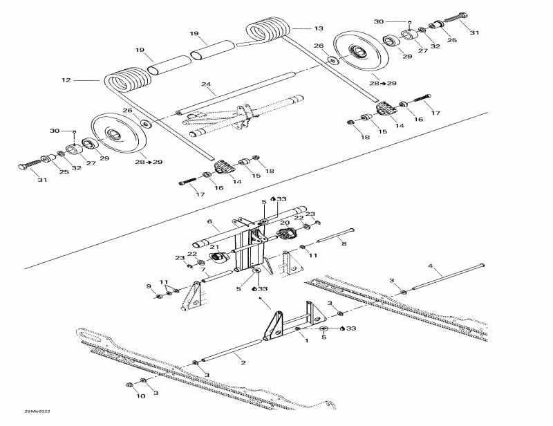 snowmobile ski-doo Summit X 800 HO, 2003  - Rear 