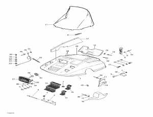 09- Cab,  (09- Cab, Accessories)