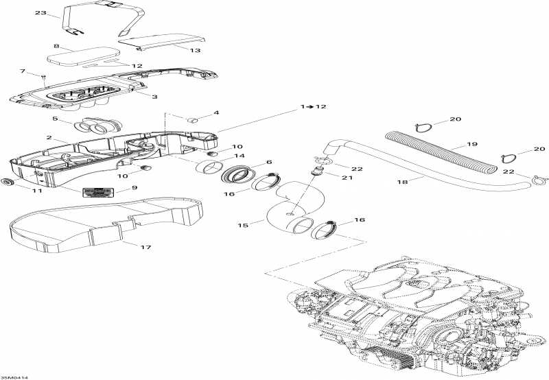  Ski Doo - Air Intake