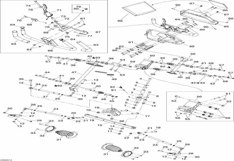 SkiDoo Elite 1500 2nd Edition, 2004 - Steering System