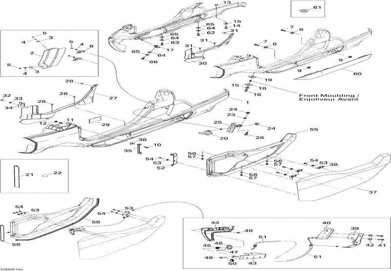  Skidoo  Elite 1500 2nd Edition, 2004 - Body, Elite 2
