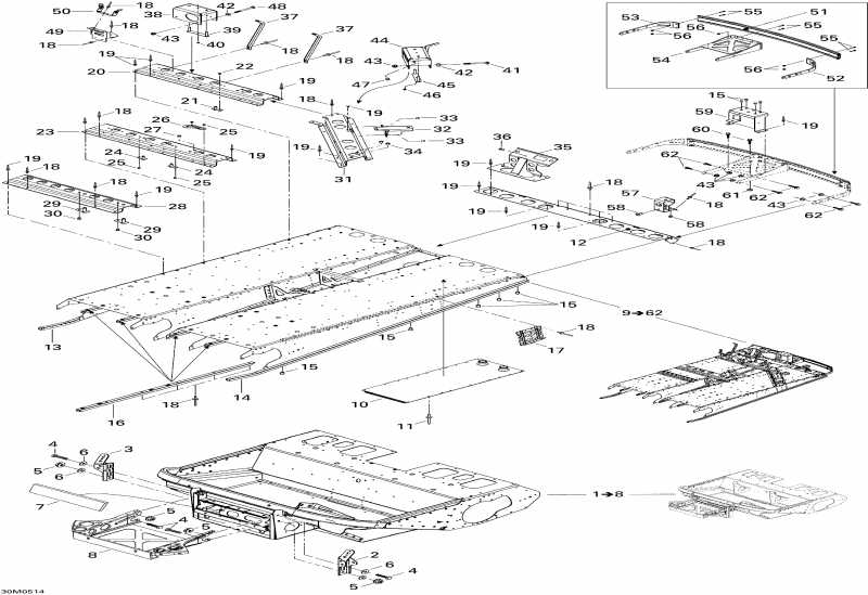 �������� BRP SkiDoo Elite 1500 2nd Edition, 2004 - Frame
