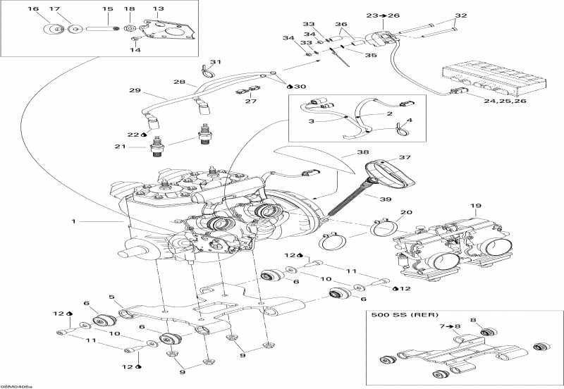  BRP GSX 600 HO, 2004  -  Assembly  Sport