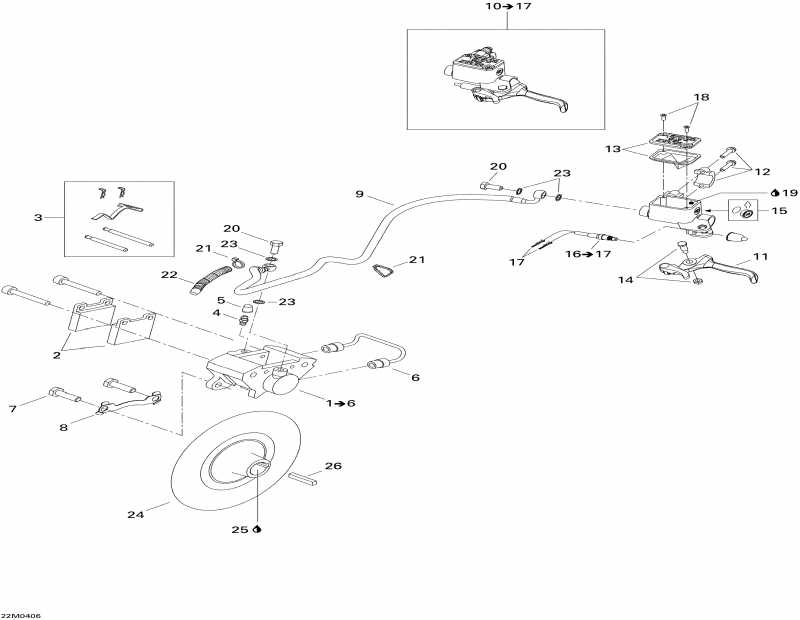    GSX 600 HO, 2004 - Hydraulic Brake