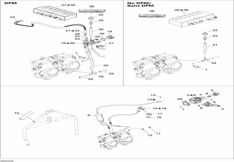 GSX 800 HO, 2004  - Mem, Dpm And Throttle