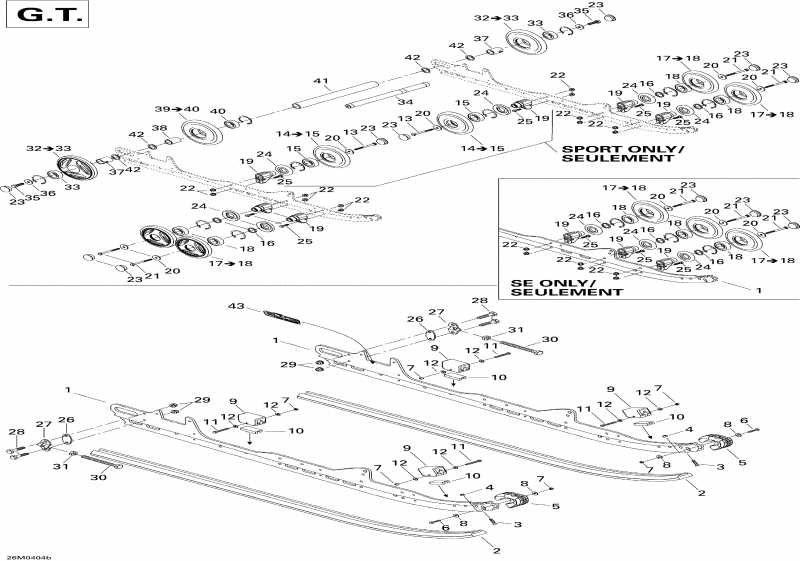 BRP SkiDoo Legend 500 SS, 2004  -   Gt