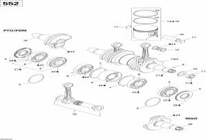 01-  (550f) (01- Crankshaft (550f))