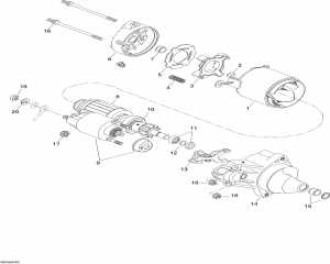 04-  (legend 380f) (04- Electric Starter (legend 380f))