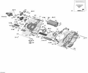 01-     (01- Crankcase And Electric Starter)