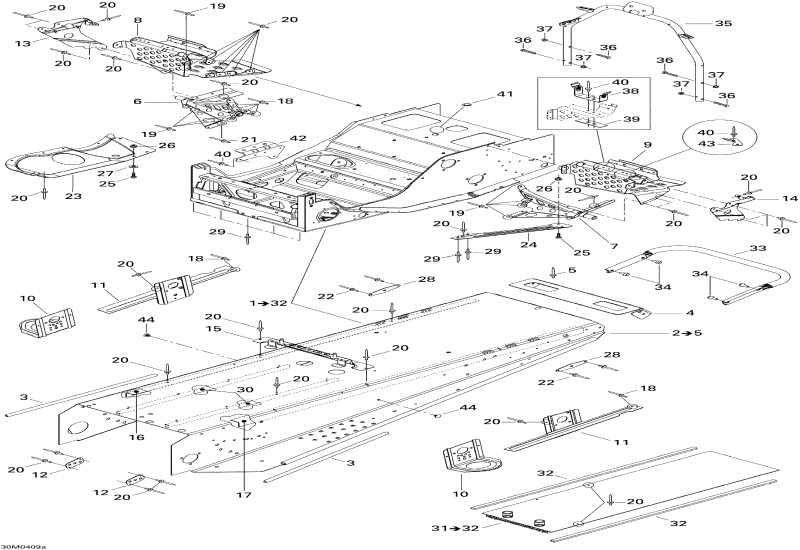 snowmobile BRP - ���� (2 Passengers �����)