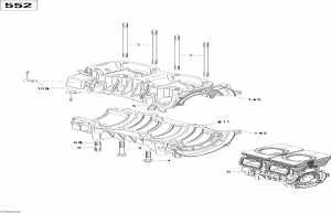 01-   (550f) (01- Crankcase (550f))