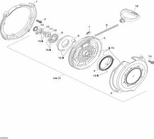 04- Rewind  Skandic 550f (04- Rewind Starter Skandic 550f)