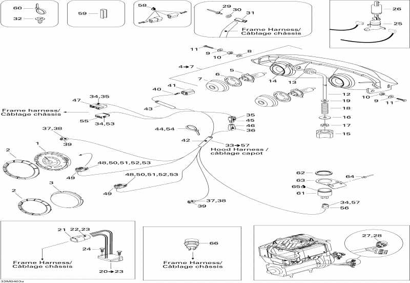   Skandic 550F, 2004  - Electrical System 1 (skandic 550f)