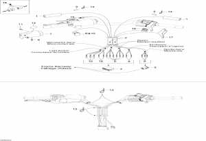 10-     Skandic 550f (10- Steering Harness Skandic 550f)