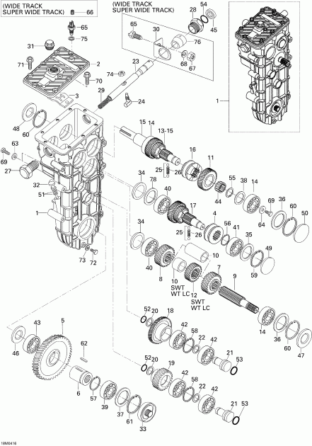 �������� Skidoo ������ Skandic WT/SWT 550F , 2004 - �����������