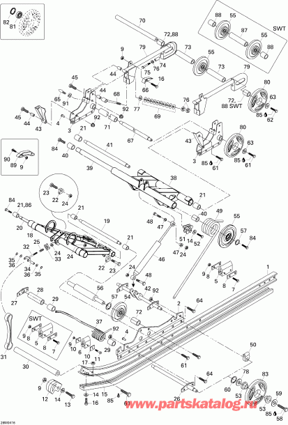   Skandic WT/SWT 550F , 2004 -  