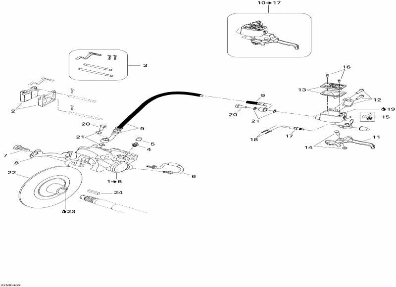  ski-doo - Hydraulic  Summit 550f