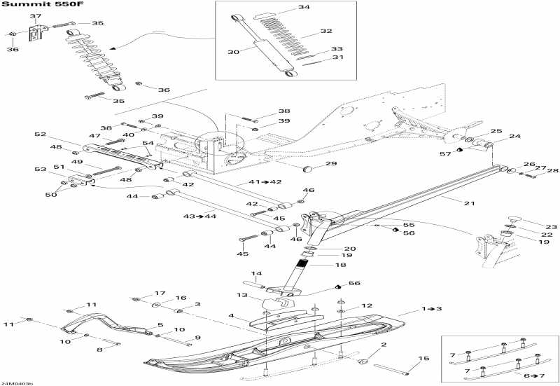  BRP  Summit 550F, 2004 -   Summit 550f