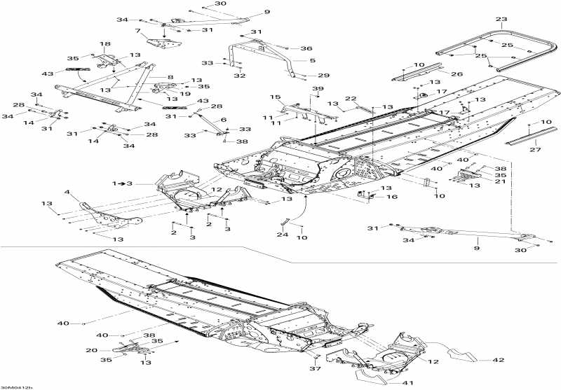 snowmobile Ski Doo  Summit 600 HO, 2004 - Frame 1