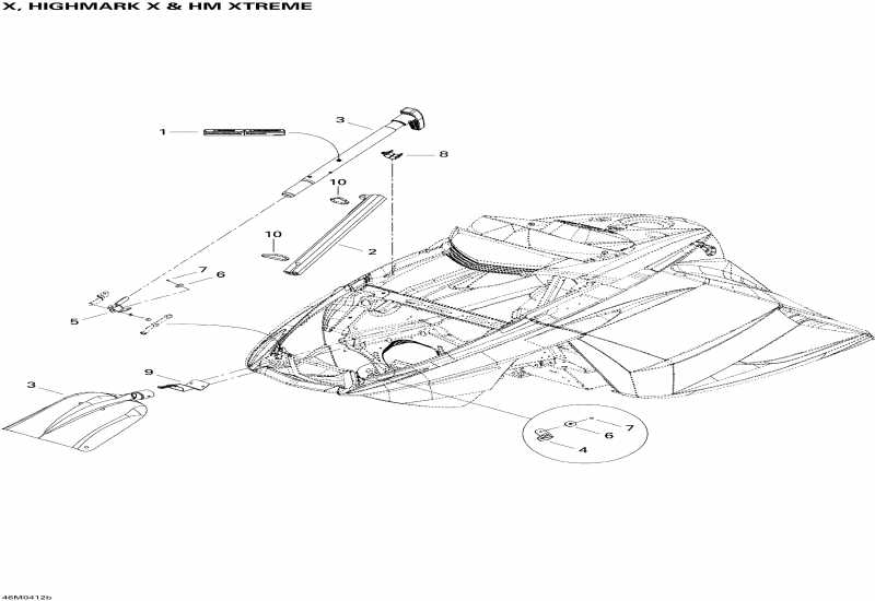 snowmobile  Summit 600 HO, 2004 - Utilities 2