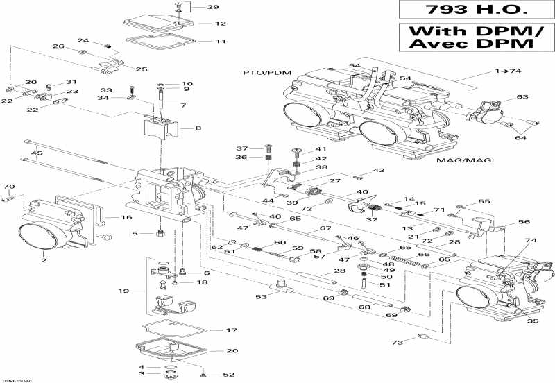 �������� Ski Doo - Carburetor With Dpm