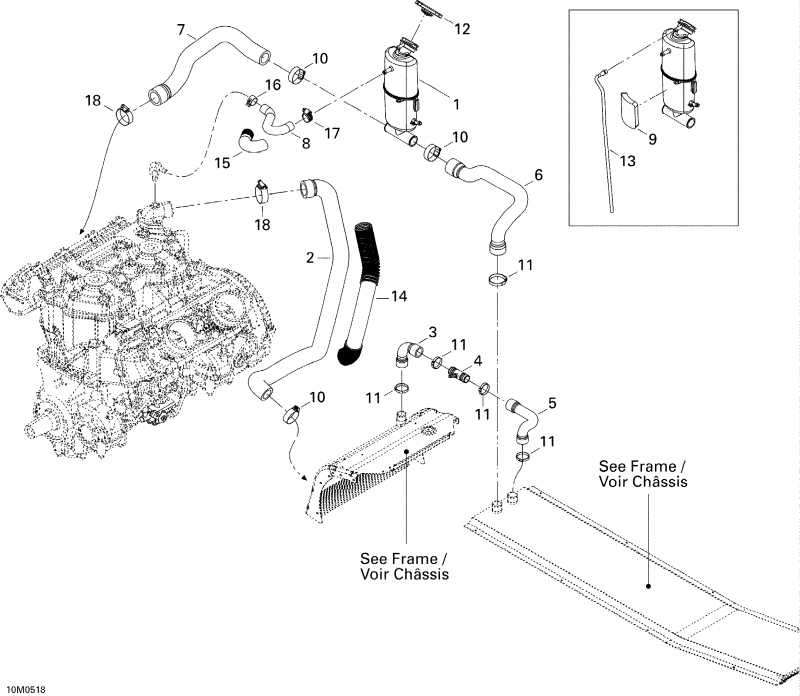 �������� ski-doo Mach Z 1000 SDI, 2005 ������ - Cooling System