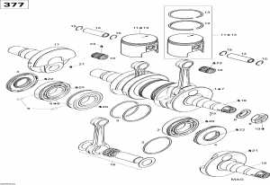 01-    377 (01- Crankshaft And Pistons 377)