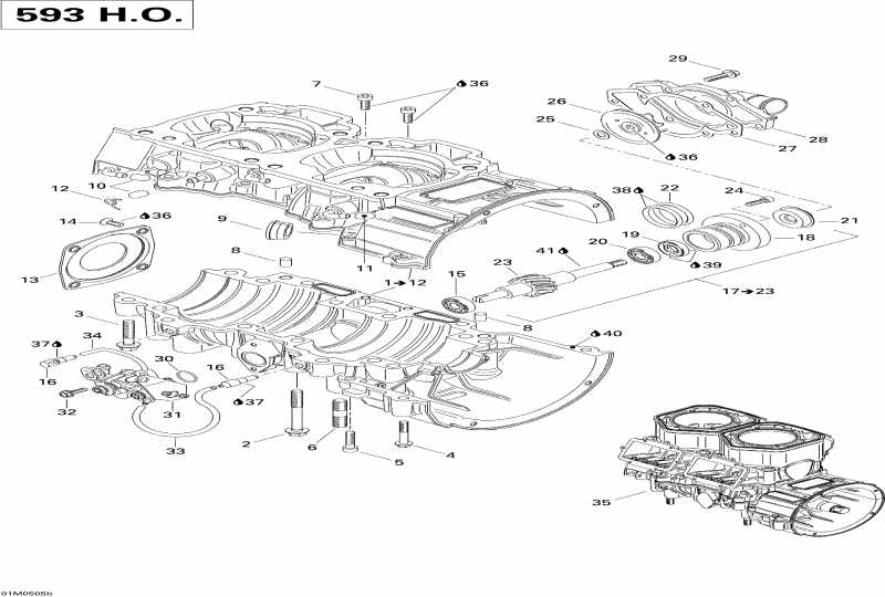 Ski Doo  MX Z 600 HO Trail & Adrenaline & X, 2005 -       (593ho)