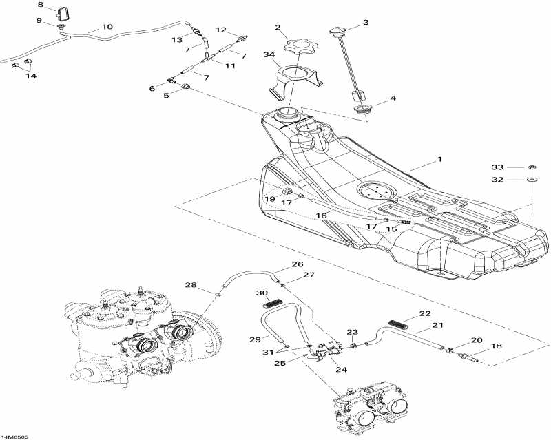 Skidoo ������ MX Z 800 HO Adrenaline & X, 2005 - ��������� �������