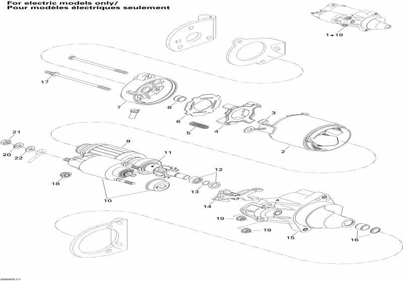 �������� ski-doo Skandic LT 440F, 2005 ������ - Electric Starter