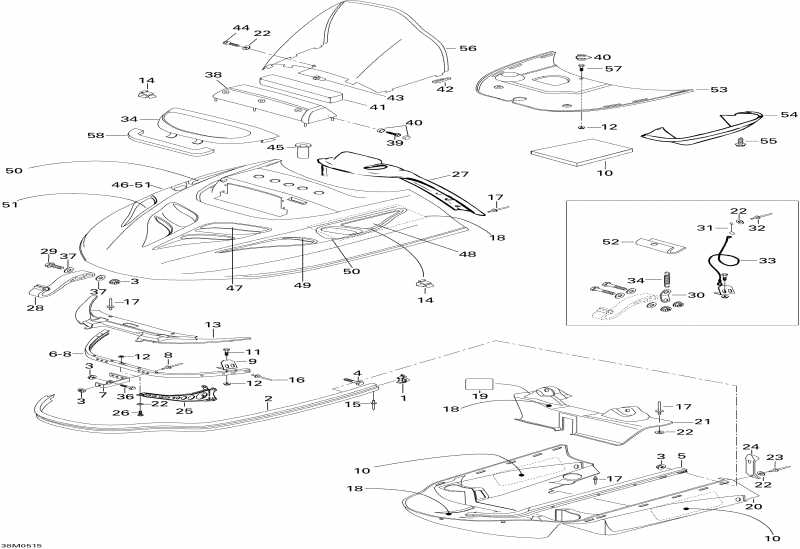 �������� Skidoo ������ Skandic SUV 600, 2005 - Cab � Console 600 Suv