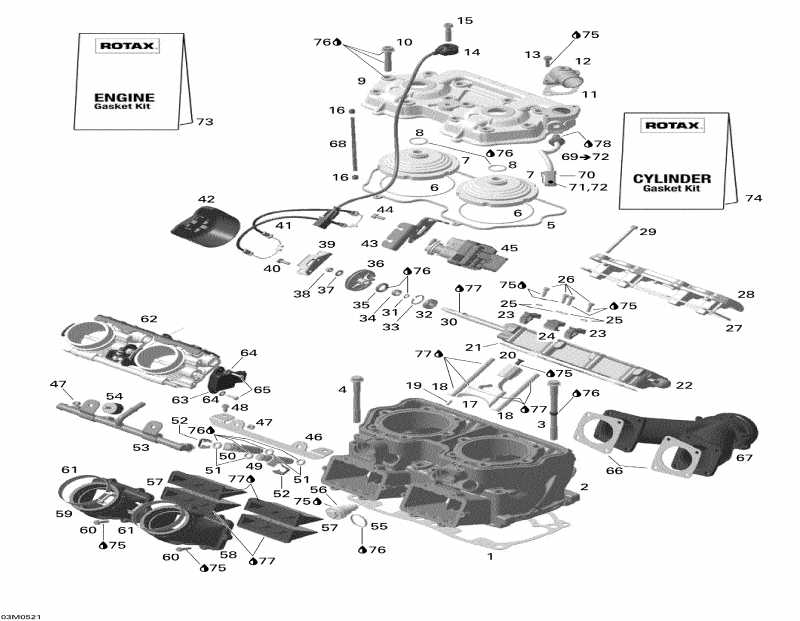 �������� Ski-doo ����������� Summit 1000 SDI, Highmark & Highmark X, 2005 - ������� � ������� ����� ��������